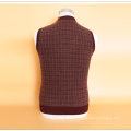 Yak Wool/Cashmere V Neck Cardigan Waistcoat/Garment/Clothing/Knitwear